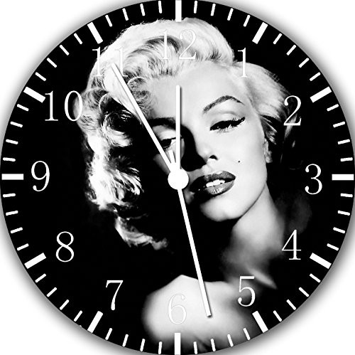 Marilyn Monroe Frameless Borderless Wall Clock Y102 Nice for Gift or Room Wall Decor