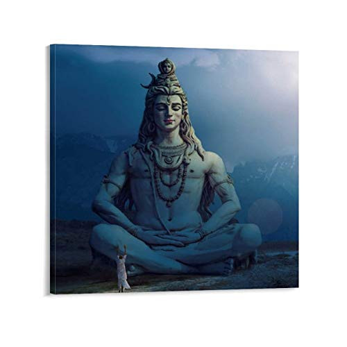 TYUIY Lord Shiva Pics Lord Shiva Hd Wallpaper Lord Shiva Statue Canvas Art Poster and Wall Art Picture Print Modern Family Bedroom Decor Posters 12x12inch 30x30cm TYUIY Lord Shiva Pics Lord Shiva Hd Wallpaper Lord Shiva Statue Canvas Art Poster and Wall Art Picture Print Modern Family Bedroom Decor Posters 12x12inch 30x30cm