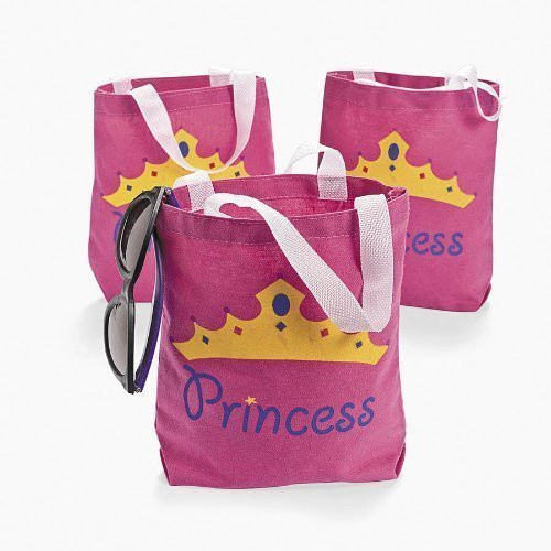 Princess Canvas Tote Bags (1 dz)