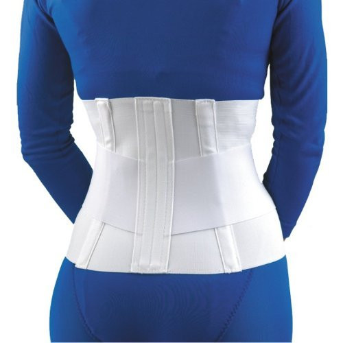 FLA Lumbar Sacral Back Support with Abdominal Support Height Size 4X-Large 53 - 56 inch FLA Lumbar Sacral Back Support with Abdominal Support Height Size 4X-Large 53 - 56 inch
