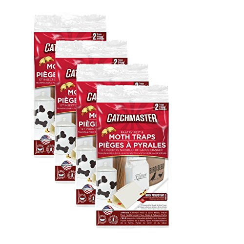 Catchmaster 812SD Pantry Pest Traps 4 Pack of 2  8 Traps Total Catchmaster 812SD Pantry Pest Traps 4 Pack of 2  8 Traps Total