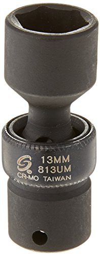 Sunex 813um 1/4-Inch Drive 13-Mm Universal Impact Socket