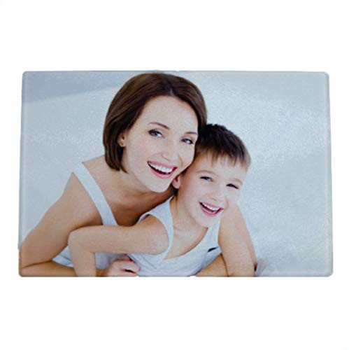 Personalized PHOTO Tempered Glass Cutting Board