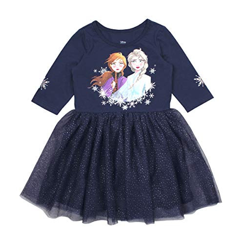 Disney Frozen II Elsa Dress for Girls Navy Disney Frozen II Elsa Dress for Girls Navy
