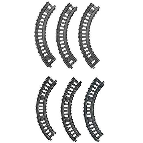 Replacement Parts for Thomas The Train - FJK25 ~ Thomas  and  Friends Trackmaster Twisty Tornado Train Track Set ~ Replacement Elevation Curve Tracks ~ 3 EL and 3 ER