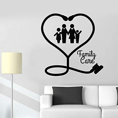 bveard Family Care Wall Decal Healthy Clinic Hospital Medical Institution Interior Decor Vinyl Window Stickers Stethoscope Mural bveard Family Care Wall Decal Healthy Clinic Hospital Medical Institution Interior Decor Vinyl Window Stickers Stethoscope Mural