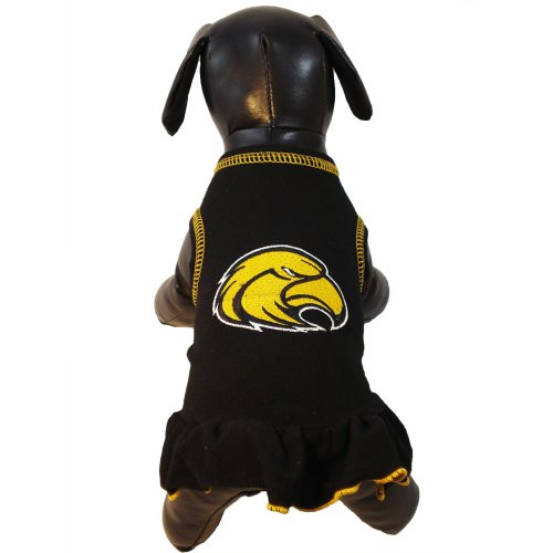 NCAA Southern Mississippi Golden Eagles Cheerleader Dog Dress  Team Color Medium
