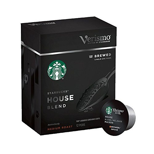 Starbucks House Blend Brewed Coffee Verismo Pods