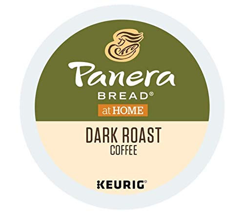 Panera Bread Single Serve Capsules for Keurig K-Cup pod Coffee Brewers 24 Count Dark Roast Panera Bread Single Serve Capsules for Keurig K-Cup pod Coffee Brewers 24 Count Dark Roast