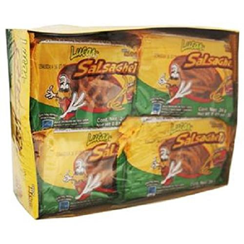 Lucas Salsagheti Mango Count 12 - Sugar Candy   Grab Varieties  and  Flavors