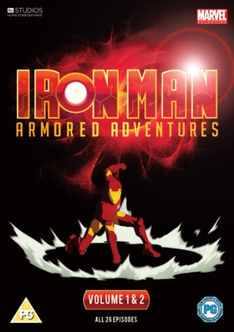 Iron Man Armored Adventures - Volume 1 and 2 DVD Iron Man Armored Adventures - Volume 1 and 2 DVD