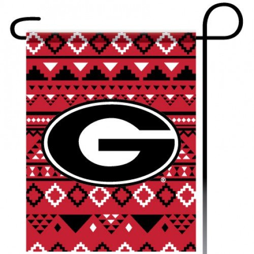 NCAA Georgia Bulldogs Aztec Garden Flag