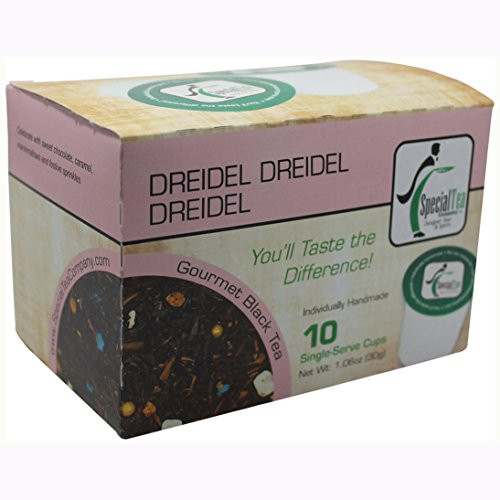 Special Tea Black Tea Single Serve Cup Dreidel Dreidel Dreidel 1.06 Ounce