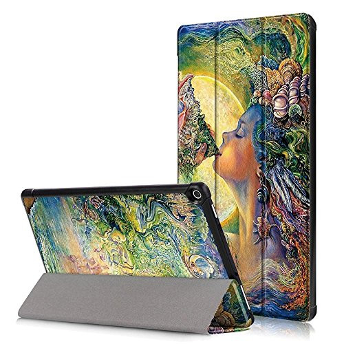 Fire HD10 Case,Kindle HD10,Kindle Fire HD10 Case,Tri-Fold PU Leather Smart Case Cover for Kindle Fire HD 10 inch Covers 2017 generation