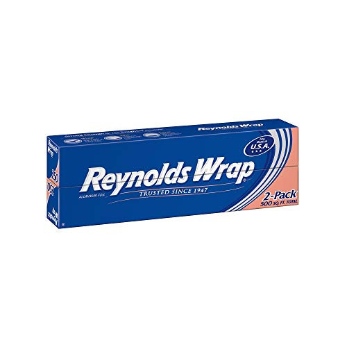 An Item of Reynolds Wrap 12 inch  Aluminum Foil 250 sq. ft  2 ct.  - Pack of 1 - Bulk Disc