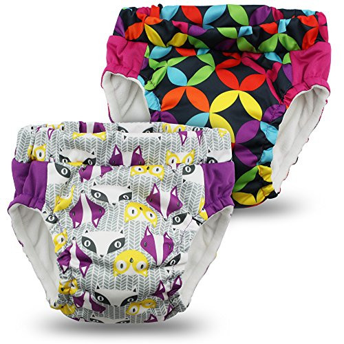 Kanga Care Lil Learnerz Reusable Swim and Toilet Training Pants  XLarge - Bonnie  and  Jeweled