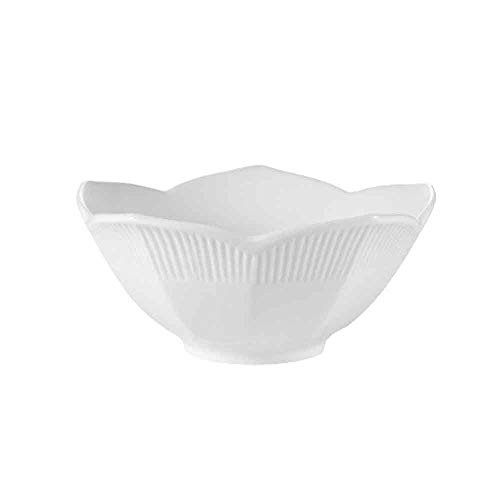 RCN Specialty Item Lotus Bowl 5 Oz. 4-1 2 inch Dia. X 2 inch H Porcelain White
