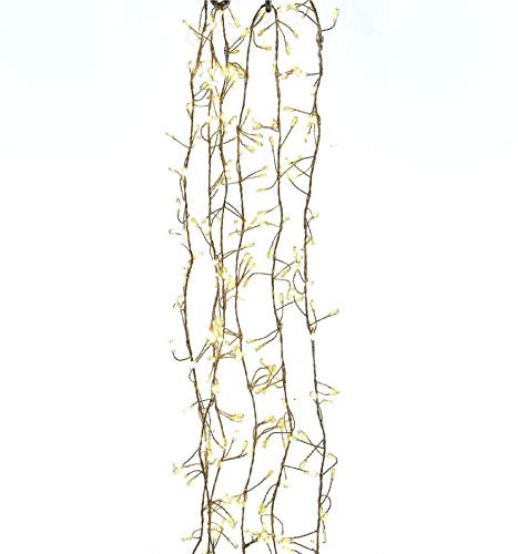 Kurt S. Adler Kurt Adler 300-Light Cluster Warm White LED Set String Lights Multi