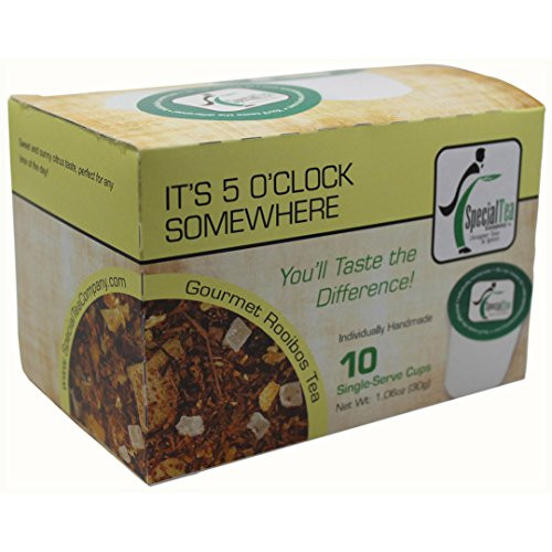 Special Tea Rooibos Tea Single Serve Cup Its 5 Oclock Somewhere 1.06 Ounce