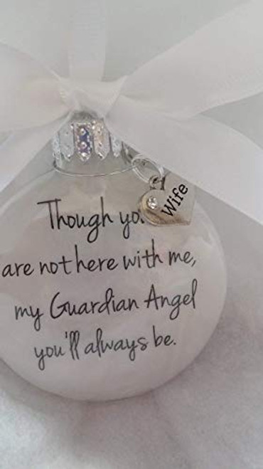 In Memory Wife Gift My Guardian Angel Youll Always Be Spouse Memorial Christmas Ornament In Memory Wife Gift My Guardian Angel Youll Always Be Spouse Memorial Christmas Ornament