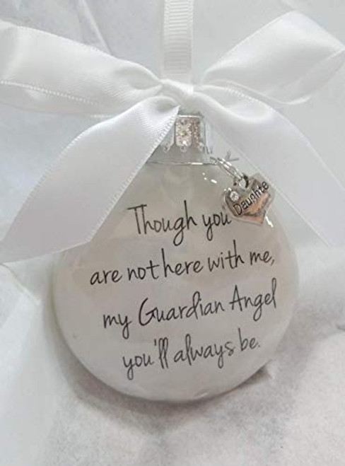 In Memory Daughter Gift My Guardian Angel Youll Always Be Child Loss Memorial Christmas Ornament In Memory Daughter Gift My Guardian Angel Youll Always Be Child Loss Memorial Christmas Ornament