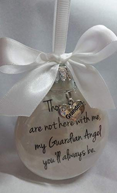 In Memory Grandma Gift My Guardian Angel Youll Always Be Grandmother Memorial Christmas Ornament In Memory Grandma Gift My Guardian Angel Youll Always Be Grandmother Memorial Christmas Ornament