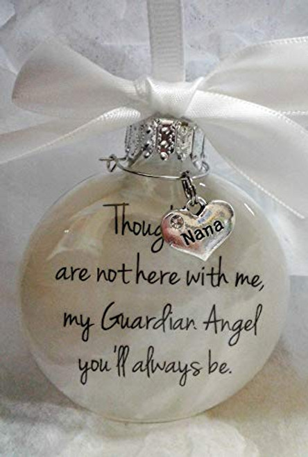 In Memory Nana Gift My Guardian Angel Youll Always Be Grandmother Memorial Christmas Ornament In Memory Nana Gift My Guardian Angel Youll Always Be Grandmother Memorial Christmas Ornament