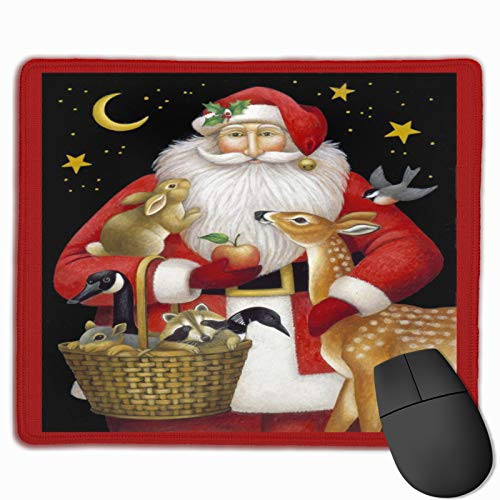Personalized Mouse Pad Gaming Mouse Pad Best Mouse Pad Ergonomic Mouse Pad-Family Garden Santa Friends