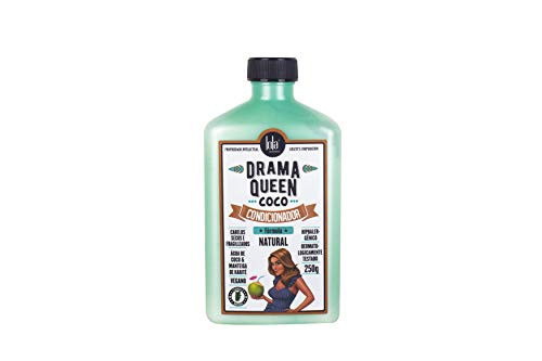 Lola Brasil - Linha Drama Queen - Condicionador Coco 250 Ml -  Drama Queen Collection - Coconut Conditioner 8.45 Fl Oz