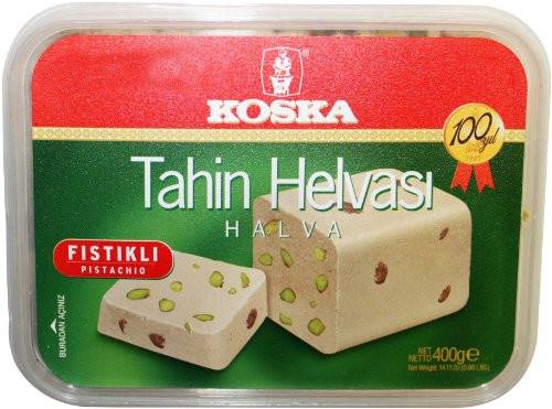 Koska Halva Pistachio 400-Gram Boxes  Pack of 2
