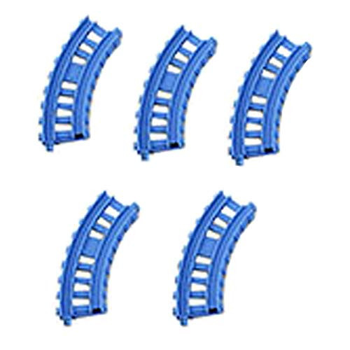 Replacement Parts for Thomas The Train - GBN45 ~ Thomas and Friends Trackmaster Percy 6-in-1 Set ~ Replacement Curve Track Bag ~ 5 Blue Tracks Replacement Parts for Thomas The Train - GBN45 ~ Thomas and Friends Trackmaster Percy 6-in-1 Set ~ Replacement Curve Track Bag ~ 5 Blue Tracks