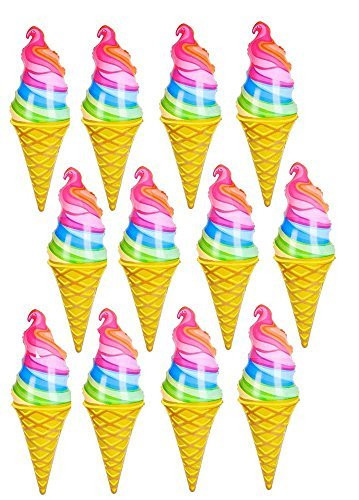 Love to Learn Inflatable Ice Cream Cones Ice Cream Blow-ups Party Decoration Party Favor 12