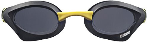 arena Cobra Core Swim Goggles for Men and Women Smoke-Black Standard Non-Mirror