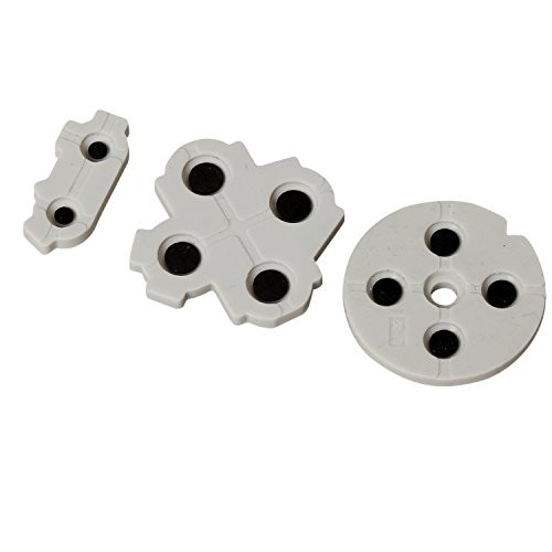 eJiasu Replacement Button Pads Conductive Rubber Silicon Pads for WII U PAD  10sets
