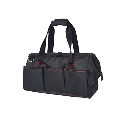 TEHAUX Electrical and Maintenance Tool Carrier Technician Tool Bag Storage Tote Pouch Organizer