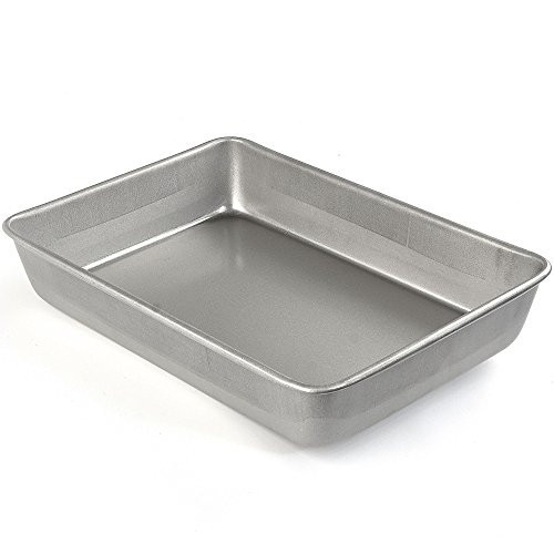 Emeril Lagasse 62677 Aluminized Steel Nonstick Oblong Cake Pan, 13-Inch x 9-Inch