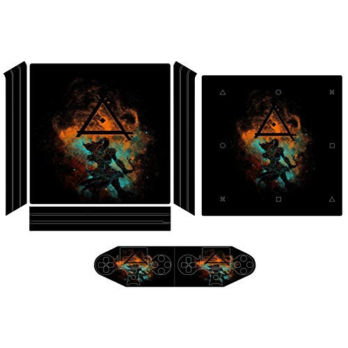 Aloy Silhouette Horizon Zero Dawn Compatible with PS4 Pro controller and console skin sticker protective cover wireless wired gamepad controller
