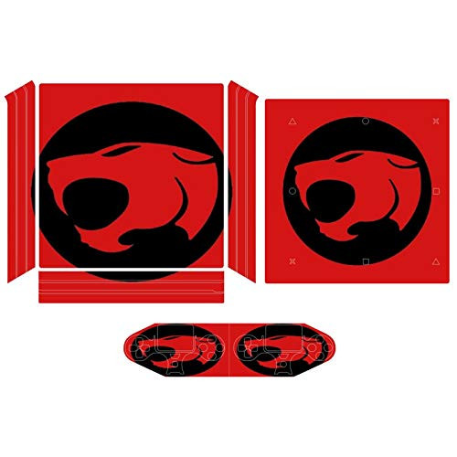 Cheetah Thundercats Logo Compatible with PS4 Pro controller and console skin sticker protective cover wireless wired gamepad controller