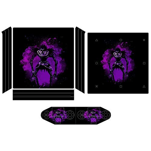Death Note Shadow Of Ryuk Compatible with PS4 Pro controller and console skin sticker protective cover wireless wired gamepad controller