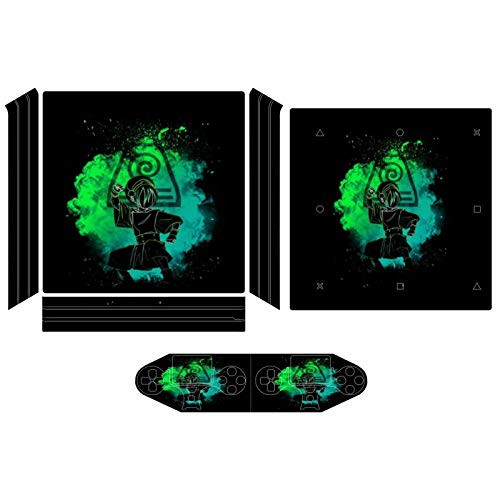 Earthbender Soul Avatar Compatible with PS4 Pro controller and console skin sticker protective cover wireless wired gamepad controller