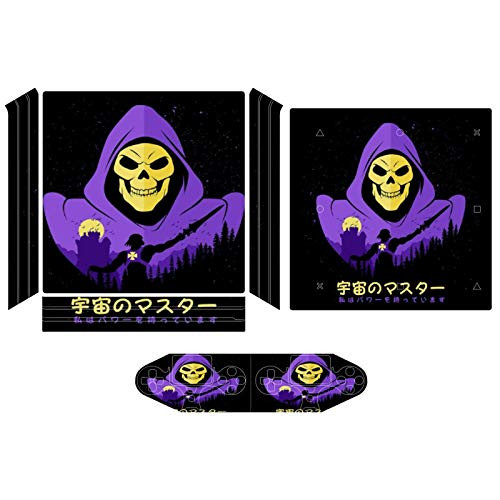 He Man Skeletor Landscape Compatible with PS4 Pro controller and console skin sticker protective cover wireless wired gamepad controller