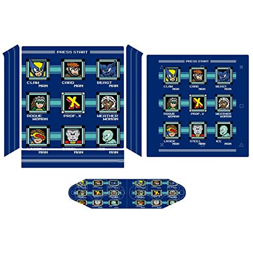 Mega X-Man Game Compatible with PS4 Pro controller and console skin sticker protective cover wireless wired gamepad controller