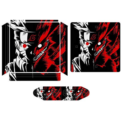 Naruto Compatible with PS4 Slim controller and console skin sticker protective cover wireless wired gamepad controller