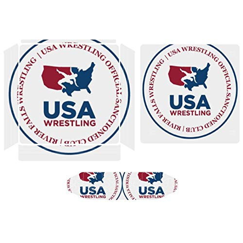 USA Wrestling Compatible with PS4 Slim controller and console skin sticker protective cover wireless wired gamepad controller