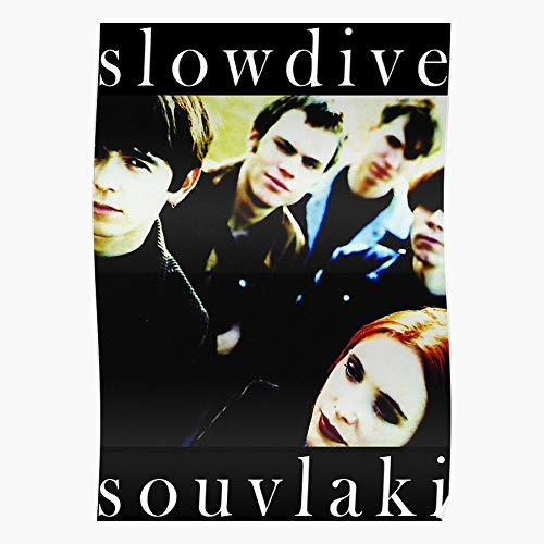 VQNTHINH Slowdive Poster Souvlaki I S Poster for Home Decor Wall Art Print Poster
