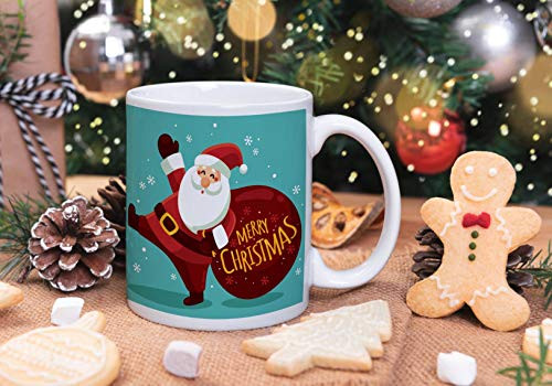 Christmas Santa Mug   Xmas mug   Merry Christmas mug   Christmas mug   Christmas Eve Mug   Christmas cup   Stocking Filler Secret Santa