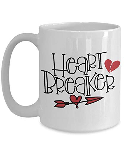 Valentines Day Mug Heart Breaker Love Mug