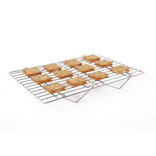 Flagship 304 Grade Stainless Steel Stackable Cooling Rack Set (3-Tier)