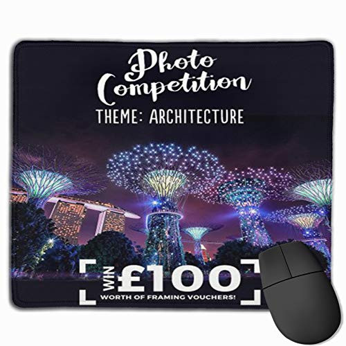 Mouse Pad Standard Mouse Pad Gaming Mouse Pad Office Mouse Pad-Singapore Gardens by The Bay Beautiful City