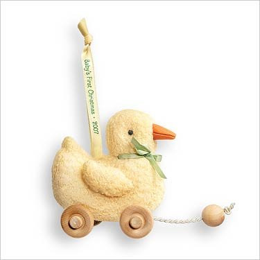 Hallmark Keepsake Ornament QXG6107 2007 Baby's First Christmas Duck